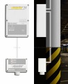 Trójgazowy detektor Tmaster CO/LPG/NO2  H/EPE/RS485-B